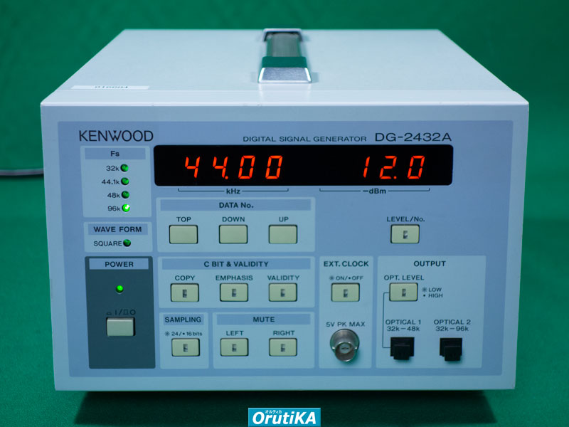 デジタルシグナルジェネレーター DG-2432AZ1 TEXIO (ケンウッド) 管理