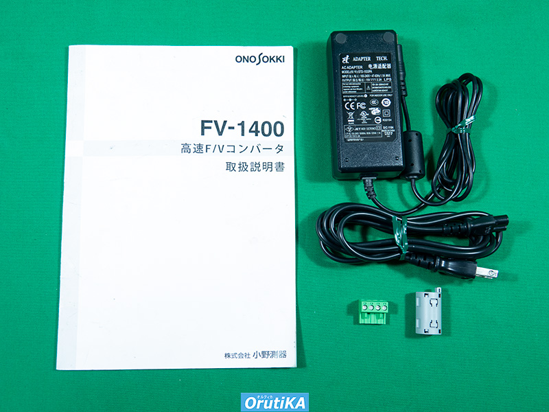 FVコンバーター FV-1400 小野測器 管理番号:021435 中古計測器(測定器