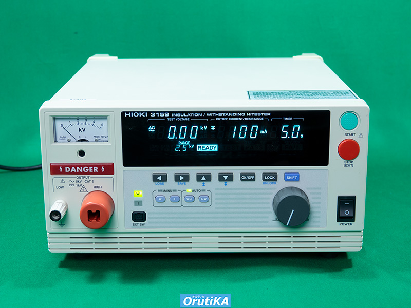 絶縁耐圧試験器 3159 日置電機 管理番号:022034 中古計測器(測定器 