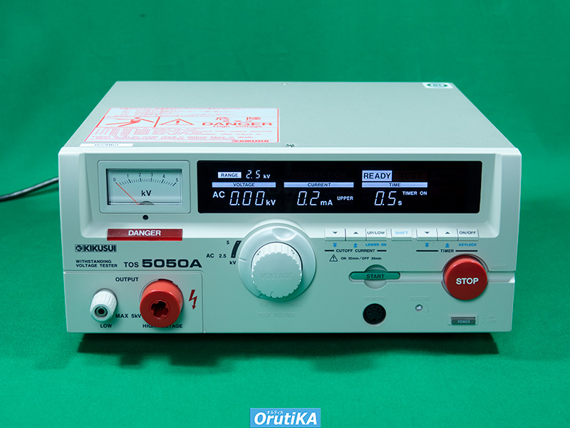 耐圧試験器 TOS5050A 菊水電子工業 管理番号:022062 中古計測器(測定器